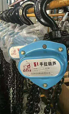 離心泵安裝手拉葫蘆組裝零部件